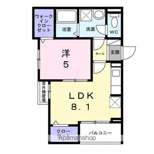 コネホ136【2階】の間取り