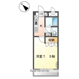 パークヴィレッジ【2階】の間取り