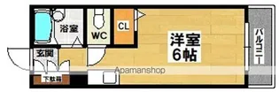 ロイヤルあびこ【405号室】の間取り