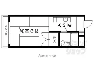 メゾン竹端【301号室】の間取り