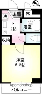エステート岡野【125号室】の間取り