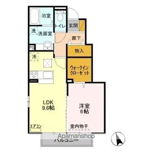 PIA Y’S(ピア ワイズ)【1階】の間取り