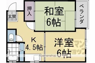 サンシャイン鴨川【303号室】の間取り