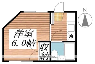 ホワイトハウスⅡ【3階】の間取り