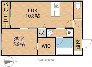 エクストラ【1階】の間取り