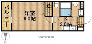 グレイス ベル【1階】の間取り