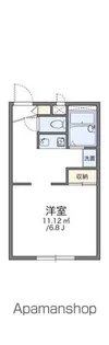 レオパレスフローラ【102号室】の間取り
