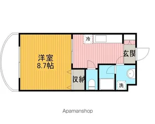 アーバンコート【205号室】の間取り