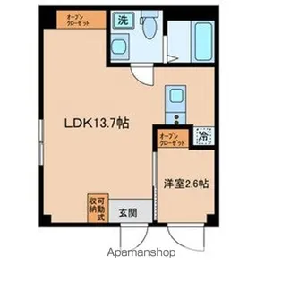 AーSTONE東十条【3階】の間取り