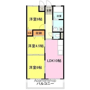 コムズビル【3階】の間取り
