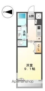 エスポワールⅡ【2階】の間取り