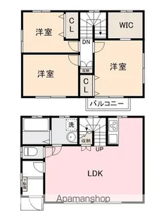 香川県高松市多肥上町【一戸建】の間取り