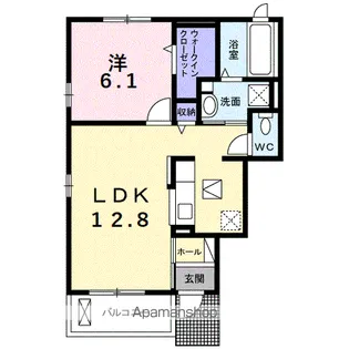 FIELD STONE B【1階】の間取り