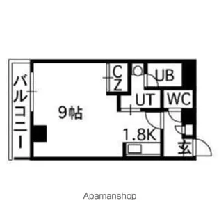 ルーブル4条館【605号室号室】の間取り