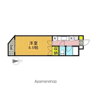 エテルノ経堂【303号室】の間取り