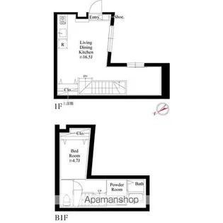 MAISON DE S【1階】の間取り