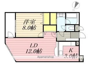 プレセランス・函館山【202号室】の間取り