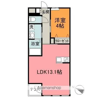 GRACEⅢ【2階】の間取り