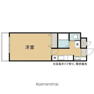 テリトワールSATO壱号館【3階】の間取り