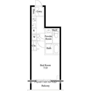 PASEO上野御徒町【7階】の間取り
