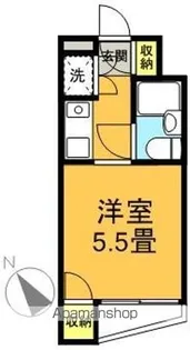 フラットJ2【102号室】の間取り