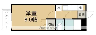 アドバンスコート国見【2階】の間取り
