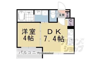 F ASECIA PHAON【105号室】の間取り