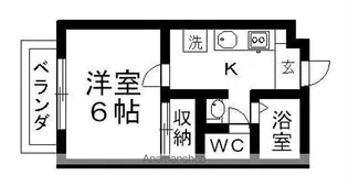メゾンミサワウィンディ瀬戸【2階】の間取り