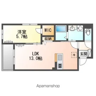 サンジュ(Sanju)【3階】の間取り