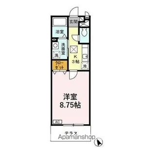 VI・クラインアスト【1階】の間取り