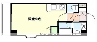 ラポール勾当台【4階】の間取り