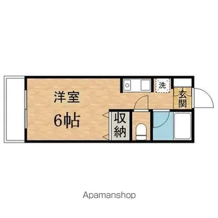 ジュネスAOKI【2階】の間取り