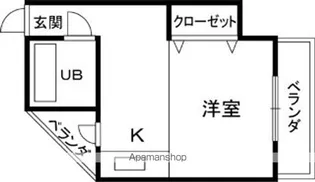 マキシマレジデンス伊藤【403号室】の間取り