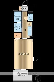 カーサグランデ【1階】の間取り