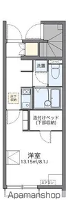 レオネクストSNOWDROP【110号室】の間取り