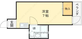 ハマンション伊加賀【401号室】の間取り