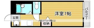 コージーハイツ【203号室】の間取り
