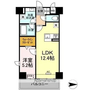 セブンリリー矢巾【7階】の間取り