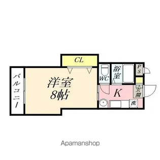 シャインブライト寿Ⅱ【1階】の間取り