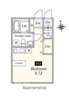 ヒストリア春日町【1階】の間取り