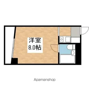 サンアリーナ【505号室】の間取り