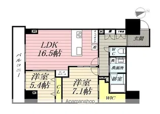 ナナアーク荒町【10階】の間取り