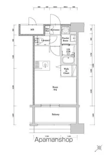 エンクレスト博多駅南GRACE【10階】の間取り