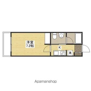 カッサフォルテ光南【1階】の間取り