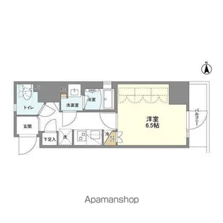 プライマル元浅草4丁目【5階】の間取り