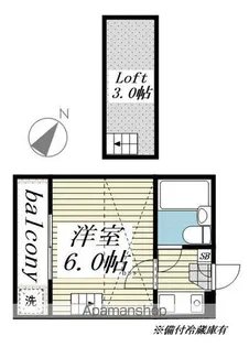ジュネパレス津田沼第20【2階】の間取り