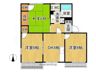 ピア新町【2階】の間取り