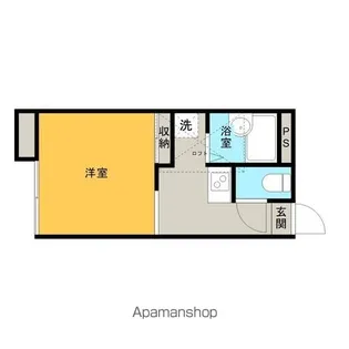 レオパレスリヴェール【1階】の間取り