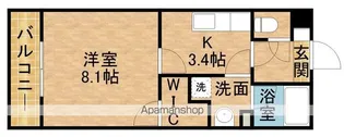 ビオスⅢ【2階】の間取り