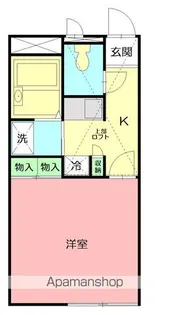 レオパレスネイティブⅡ【1階】の間取り